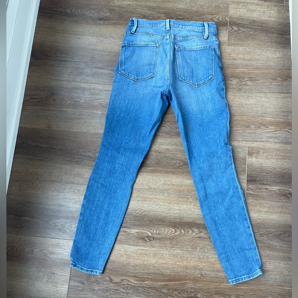 FRAME Denim Jeans | Ali High Rise Cigarette Blue Jeans | Size 25 - Picture 4 of 4